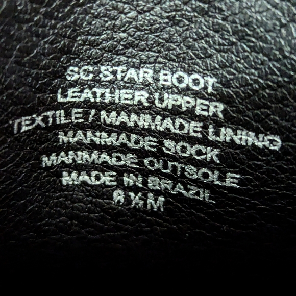 Matisse Sheryl Crow Star Boots Matisse Black Star Ankle Star Booties - Picture 8 of 9